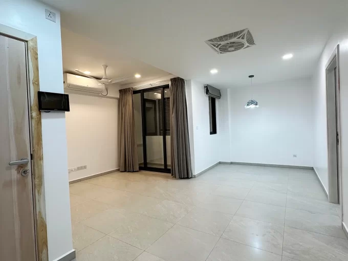 Unfurnished 2 bedroom apartment in Fiyaathoshi Magu, Maafannu, Male'. A photo of the living room.