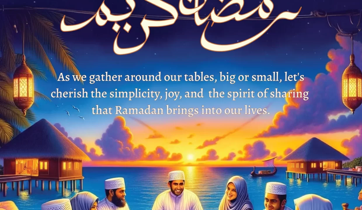 Ramadan Mubarak 2024 Greeting Post.