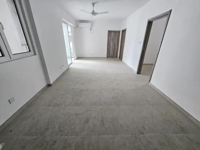 Unfurnished 3 bedroom apartment in Vinares Flats, 7th floor, Hulhumale'. A photo of the living room.