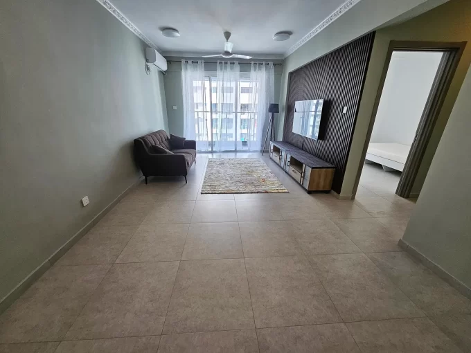 Semi furnished 3 bedroom apartment in Vinares, 9th Floor, Hulhumale'. A photo of the living room.