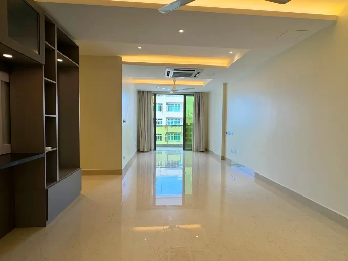 Unfurnished 3+1 bedroom apartment in Alia Residence, 6th Floor, Haveeree Hingun, Male'. A photo of the living room.