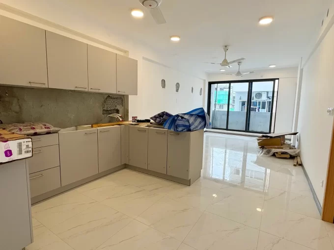 Brand new unfurnished 3 bedroom apartments in Lonuziyaaraiy Magu, Galolhu, Male'. A photo of the kitchen.